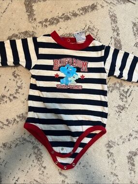 Blues Clues “blues room” striped 12 months bodysuit